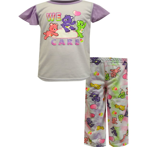 Care Bears We Care Girls Pajamas - Walmart.com