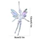 thumbnail image 3 of Adornos navideños, adornos navideños, adornos colgantes de copos de nieve acrílicos navideños, decoración para árbol de Navidad, decoración de copos de nieve de cristal de hielo transparente, pequeño, 3 of 6
