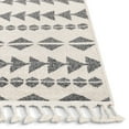 thumbnail image 2 of Well Woven Loop-De-Loop Arbor Tribal Geometric Moroccan Light Blue 3'11" Round Area Rug, 2 of 2