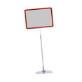 thumbnail image 3 of colaxi Adjustable Sign Holder Floor Sign Stand Holder Note Holder Reusable, Store Tag, Versatile Frame Poster Stand Price Tag Holder Red, 3 of 10