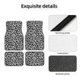 thumbnail image 4 of Zufioo Similar To Leopard Print Print Car Floor Mats Four-piece Set, Car Interior Accessories - Corrosion-resistant, Non-Slip, Suitable for Cars, Trucks, Vans, 4 of 7