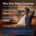 thumbnail image 3 of Soft Silk Eye Warmer Mask for Dry Eyes, Cordless Rechargeable Warm Compress for Puffy Tired Eyes, Washable Heating Pad for Stye Relief and Daily Self Care, 3 of 9