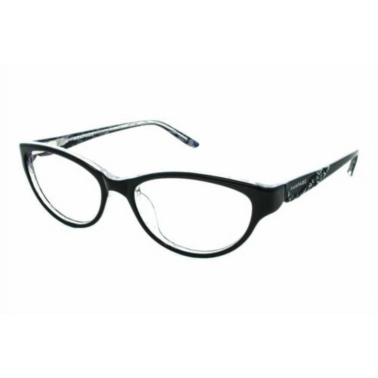 Rampage Women Eyeglasses Frames 178 Black Cat Eye 51-16-135  display picture 3