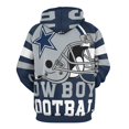 thumbnail image 3 of Football Cowboys Men's Women New Sweatshirt Hoodie Men's Plus Size Sweatshirt Hooded Sweatshirt 3d Printed Street Men's Cloth, 3 of 6