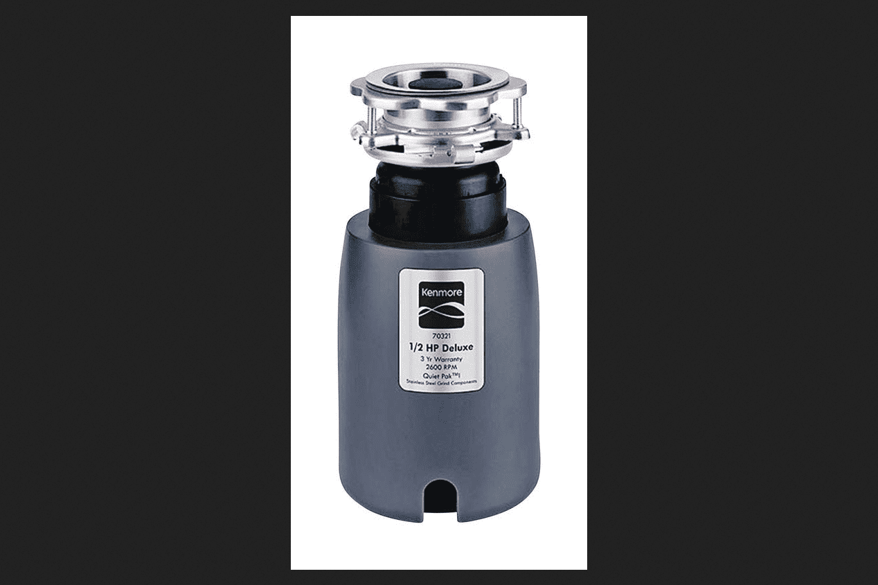 Kenmore Garbage Disposal 1/2 hp Stainless Steel