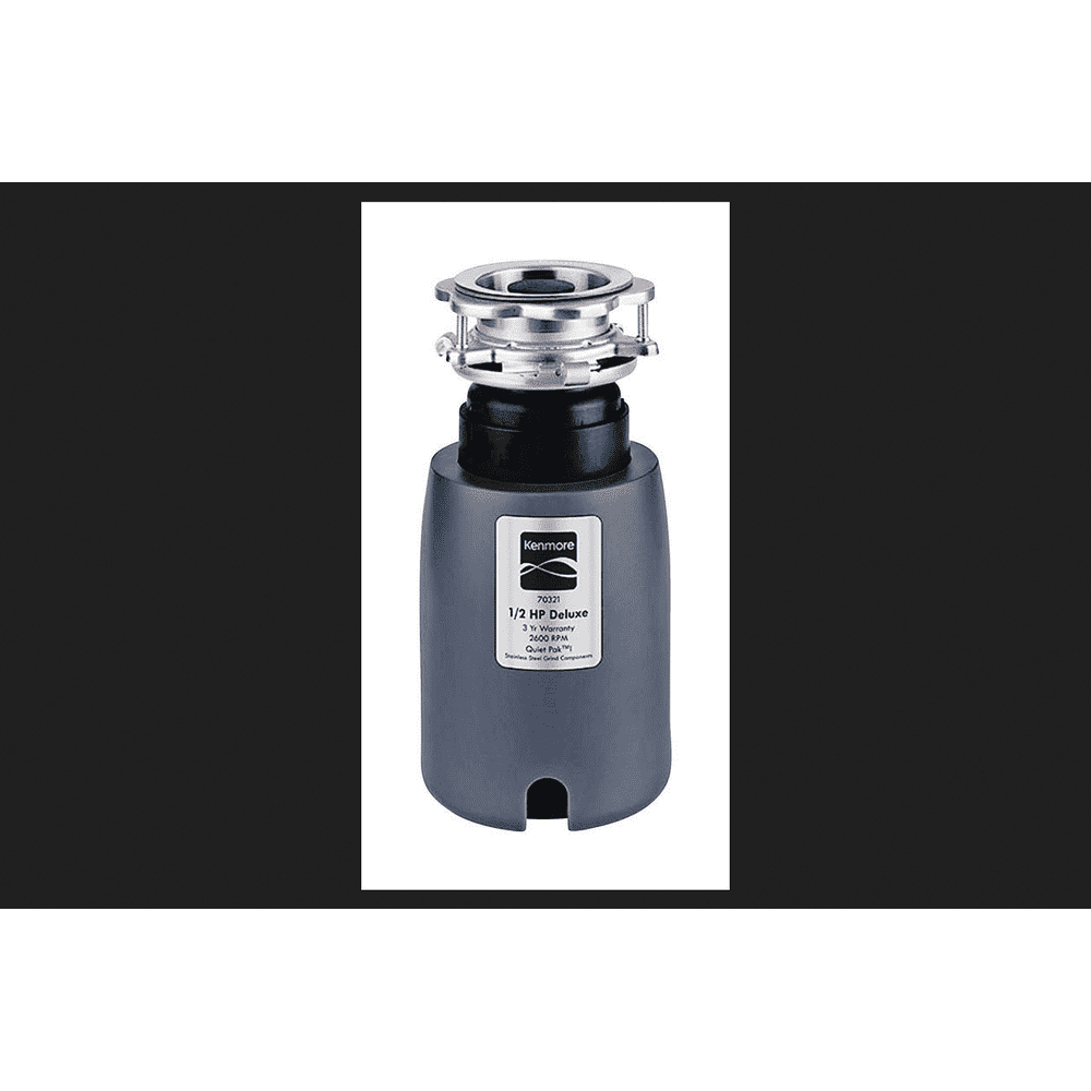 Kenmore Garbage Disposal 1/2 hp Stainless Steel