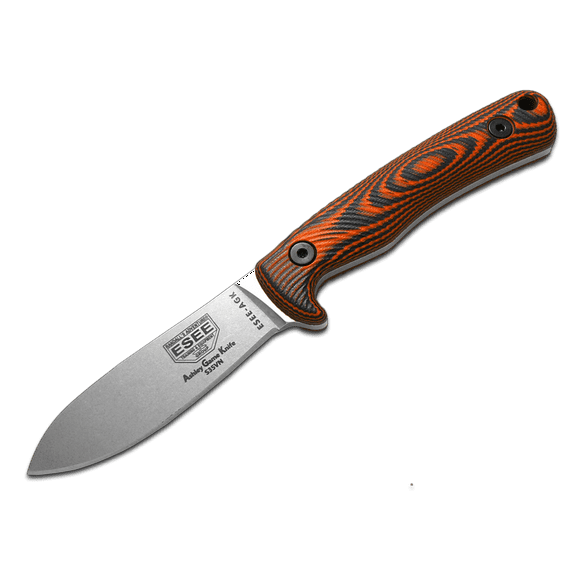 ESEE Knives Ashley Game Knife CPM-S35VN Stainless & Orange G-10 Fixed Blade