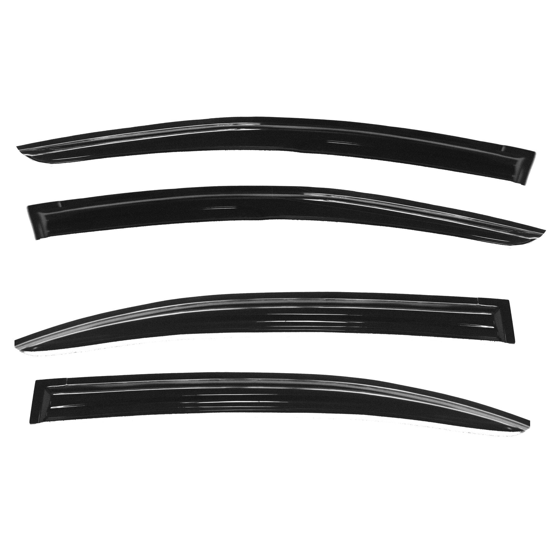 munirater Smoke Tint Side Window Visor Vent Rain Guard Deflector Replacement for 2012-2015 Honda Civic Sedan