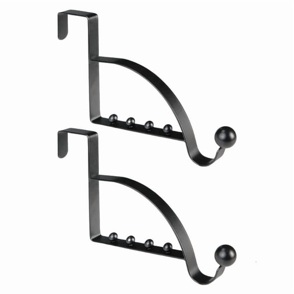 ANXPTIME Over The Door Hook Door Hanger Hook Rack Over The Door Towel Rack Valet Hooks