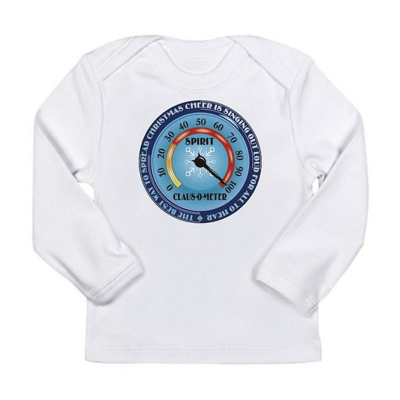 CafePress - Clausometer Long Sleeve Infant T Shirt - Long Sleeve Infant T-Shirt