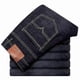 thumbnail image 2 of Pantalones vaqueros rectos y holgados para hombre, color negro, informales, estilo Xintang, varios colores, 2 of 5