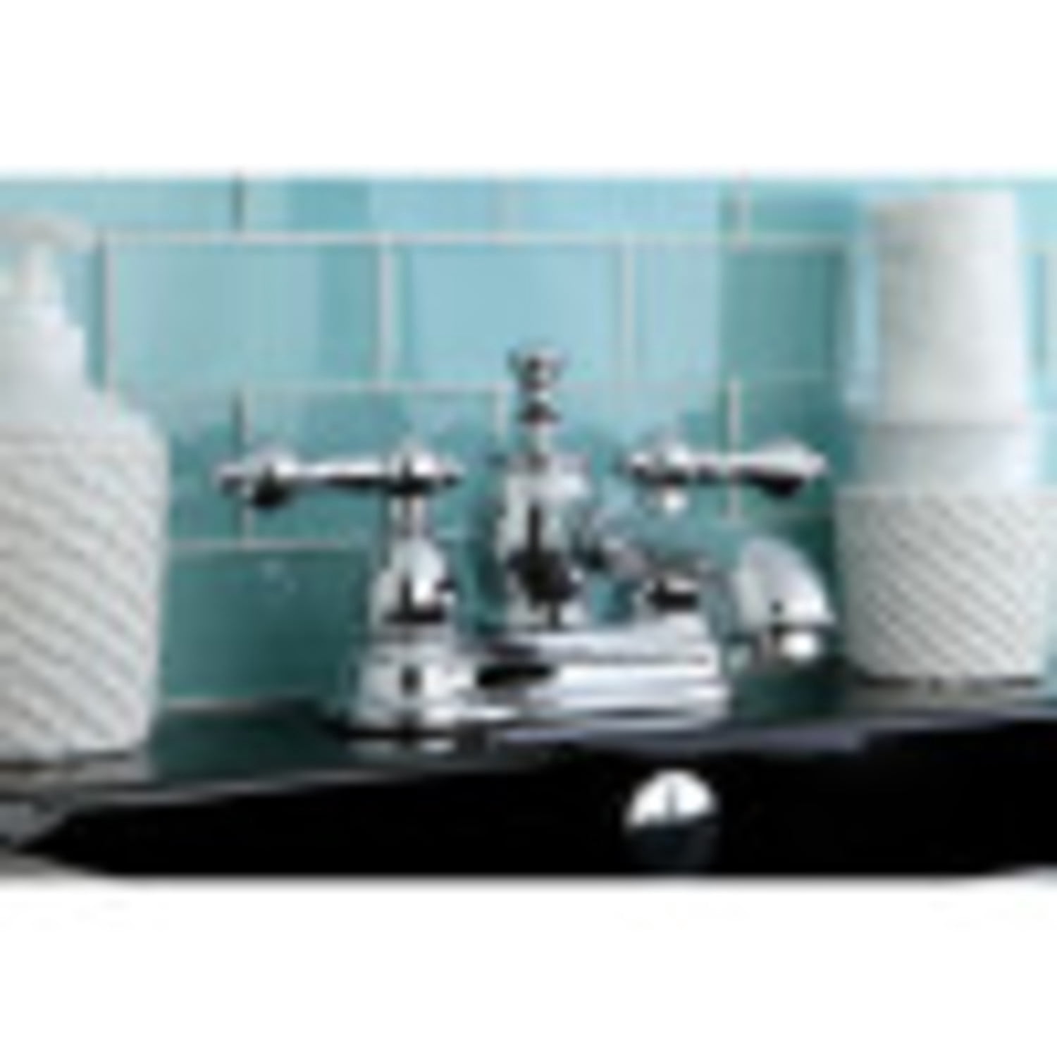 Kingston Brass KS7001AL 4 in. Centerset Bathroom Faucet, Polished Chrome