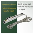 thumbnail image 1 of Sino KA500 5umTTL Slim Linear Glass Scale Ruler KA-500 Thin Small Digital DRO Scale 70 120 170 220 270 320 370 420mm ,Long Lasting, 1 of 6