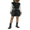 thumbnail image 3 of Veste de Baseball Universitaire à Manches Longues pour Femmes, Maillots Décontractés, Uniforme Bomber, Veste de Piste, 3 of 6