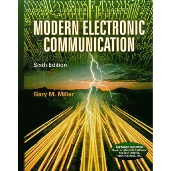 Pre-Owned Modern Electronic Communication (6th Edition) (Hardcover) 0138598282 9780138598280