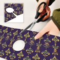 thumbnail image 6 of Yayeee Faucet Mat for Kitchen Sink 30" Diatomite Long Splash Guard Pad, Purple Flowers Pattern, 6 of 7