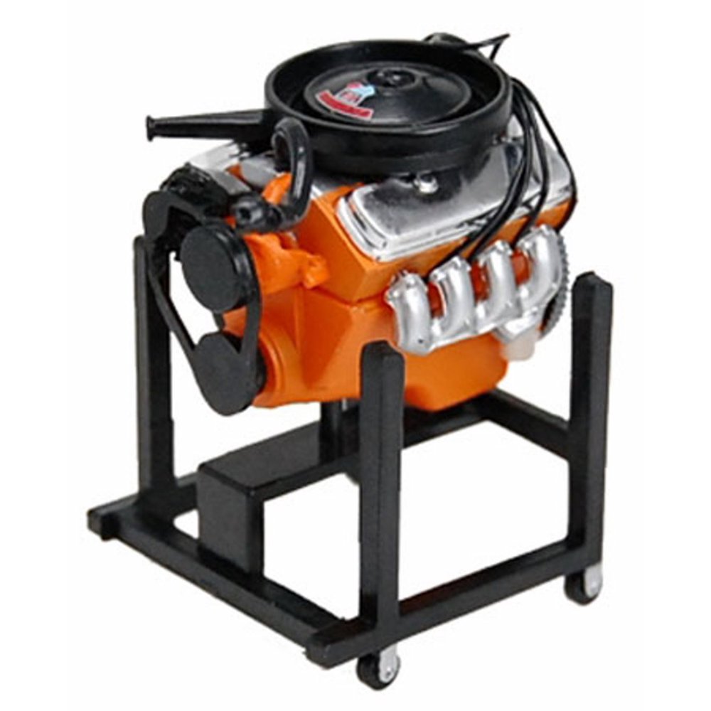 Chevy V8 Big Block 454 Engine for 1970 Chevelle SS, Orange Phoenix