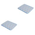 thumbnail image 1 of Greeniant Tela de algodón Pet Ice Mat Reemplazo lavable Rectangular Floor Lying Sleeping Cooling Pad Accesorios Azul S Azul S 2Conjunto, 1 of 1