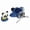 Blue, variant on YAHHU Car Air Outlet Vent Freshener Cute Pilot Rotating Propeller Diffuser, 3 Blade Fan with Aroma Tablets, Odor Removal Automotive Interior Decoration Accessories, Blue