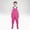 Pink, variant on Zecgelong Kids Chest Waders Youth Fishing Waders For Toddler Children Water Proof Waders With Boots Boys Rompers Set Size 2-3 Years