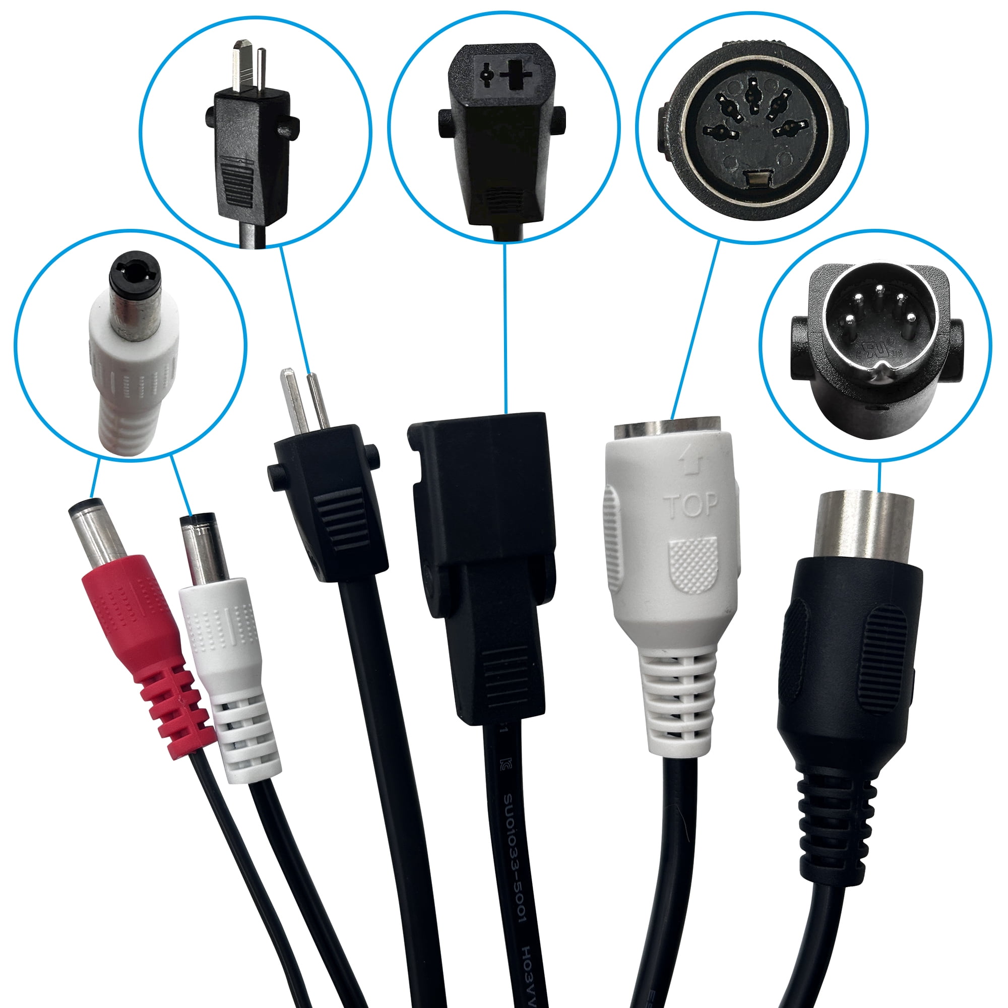 5 Pin IDENO Junction Box Control Box Replacement with 6 Wire for Power Recliner