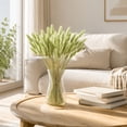 thumbnail image 5 of Dried Bunny Tail Grass Decor Faux Dry Flower Stems Vase Filler Boho Floral Arrangement Home Living Room Party Wedding Table Decoration Natural Style Accent Dried Botanical, 5 of 8