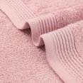 thumbnail image 3 of REGALWOVEN Cotton Striped Pattern 2 Pack Hand Towels, Highly Absorbent Decorative Towels for Bathroom Pink 14" x 30", 3 of 6
