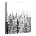 thumbnail image 2 of Creative Products Black White Watercolor Trees 16 x 20 Canvas Wall Art, 2 of 5