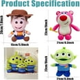 thumbnail image 3 of Toy Story Roundup Plush Doll Animal Doll Pillows, Collectible Toy Stuffed Animal Plush Toys Fans Doll Woody, 3 of 3