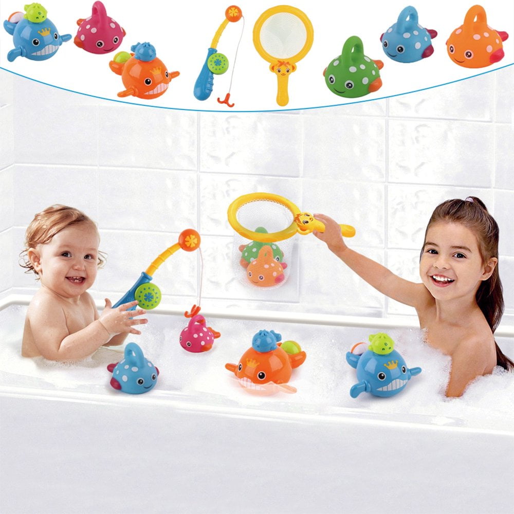 Bathtub fishing set online