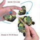 thumbnail image 3 of Magic Flying Butterfly Wind Up Toys For Card, Gag Gifts For Kids Great Surprise Colorful Butterfly In Book Greeting Card Books For Wedding Party (10 P, 3 of 5
