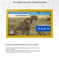 thumbnail image 2 of ArtToFrames 27.6x15.75 Inch - 70x40 CM Yellow Puzzle Frame for 100 piece Puzzles.1.50 Inch Custom Wood Puzzle Frames, Yellow - Comes with Economy Acrylic, 2 of 6