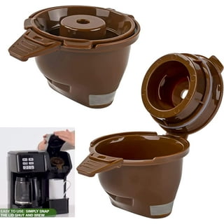 KEEPOW Reusable Single Serve Coffee Filter Coffee Brew Basket for Hamilton  Beach FlexBrew Coffee Maker Models 49974 49975 49976 49979 49950 49966  49957 49954 49947 49940 Filter Part, 1 Pack, Brown - Yahoo Shopping