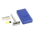 thumbnail image 1 of Trimmer Beard Trimmer Professional Metal Retro Manual  Beard Trimmer with Blade for Men, 1 of 8