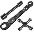 thumbnail image 1 of Angle Stop Wrench Kit, Plumbing Tools, Angle-on Wrench Plumber Wrench for Angle Stop and Supply Nut Installations, 1 of 5