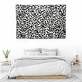 thumbnail image 4 of Orinice  Animal Print Tapestry,Savannah Themed Monochrome,Tapestries for Bedroom Aesthetic Tapastry's Wall Hanging Wall Tapestry for Living Room Dorm,White Grey - 60x40 Inch 60x40in, 4 of 7