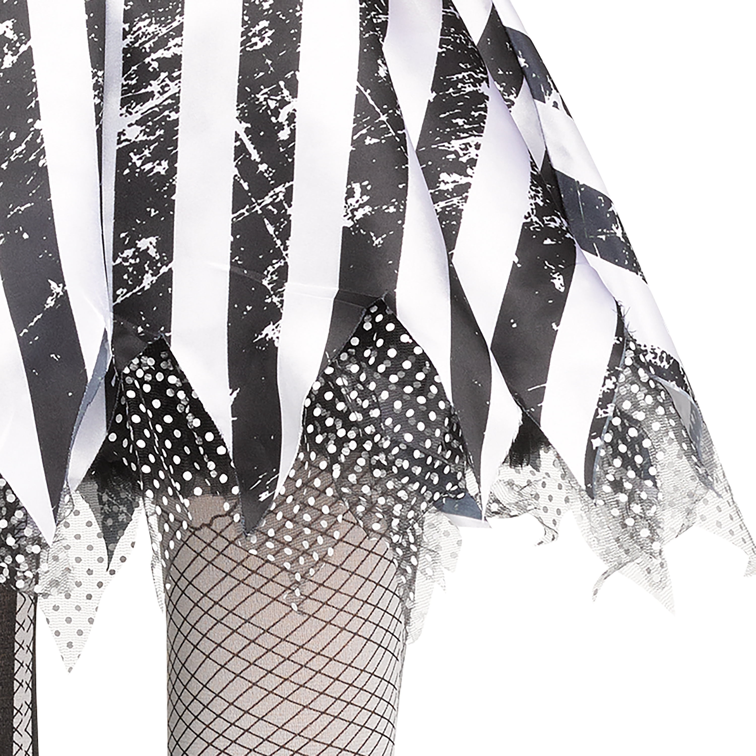 Haunted Harlequin Halloween Costume for Children, Girl's Size XL (14/16), by Way to Celebrate