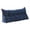 Dark Blue, variant on Large Pillow Headboard with Side Pocket - 60in Soft Velvet Headboard Pillow for Reading & Lounging, Purple