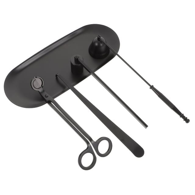 Shisuyan Accessoires de Bougie Tondeuse en Métal Rétro Simple 1Ensemble 9 Po x 4 Po