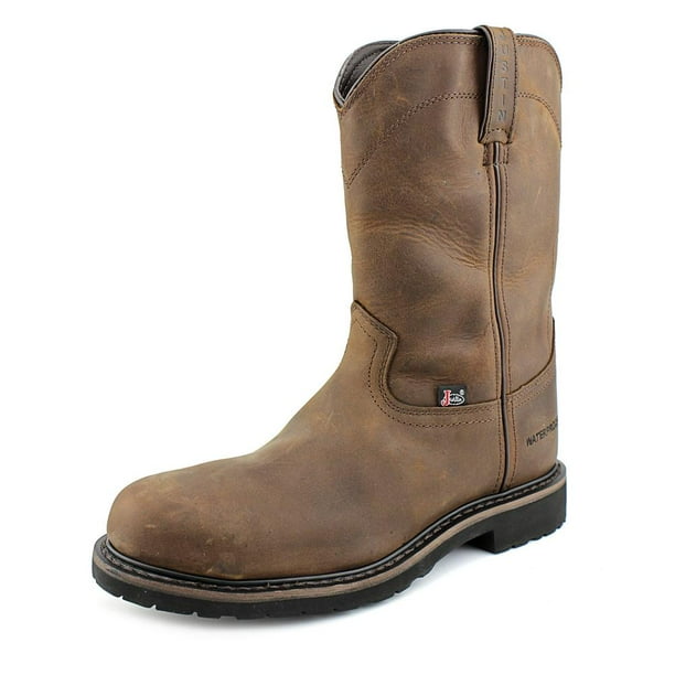 Justin Boots - JUSTIN ORIGINAL WORKBOOTS WK4961 Work Boots,10,D,Tan,Steel,Mens,PR - Walmart.com