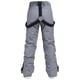 thumbnail image 3 of Pantalones de esquí para hombres y mujeres, tabla simple, tabla doble, a prueba de viento, impermeable, desmontable, cintura elástica, pantalones de algodón gruesos y cálidos., 3 of 5