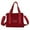 Red, variant on Nylon Crossbody Purse Satchel Handbag for Women Waterproof Shoulder Bag Lightweight Casual Totes Top Handle Bag "Green"