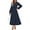 Navy, variant on PRETTYGARDEN Women's Fall Spring Elegant Long Sleeve Maxi Dress Swiss Dot A Line Flowy Casual Holiday Party Going Out Dresses