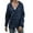 Dark Blue, variant on Women's Lightweight Hooded Raincoat Waterproof Packable Active Outdoor Rain Jacket(S-2XL)
