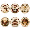 thumbnail image 2 of Christmas Ornaments DIY Pearl Art Kits for Adults,Hanging Pearl Art Christmas Ornaments Set with Pearls,Christmas Ornament Set Includes Pearls Colorful Beads And A Lanyard, 2 of 6