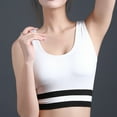 thumbnail image 4 of DPTALR Soutien-Gorge de Sport Yoga Course Culturisme avec Coussin de Poitrine pour Femmes, 4 of 8