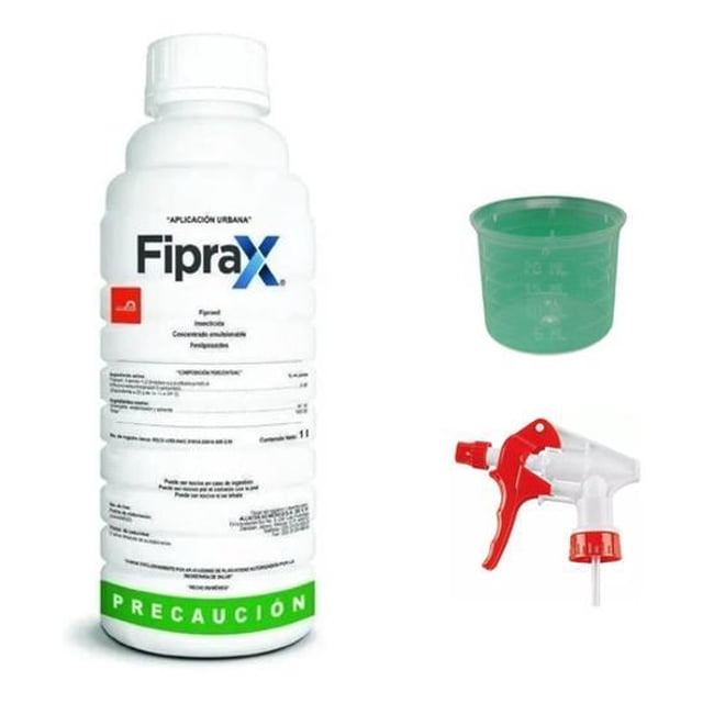 Veneno Cucarachas Termitas Y Hormigas Fiprax 1 Litro Fiprax Veneno líquido