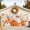 Flaxen, variant on Orange Pumpkins Fall Garage Door Banner 6.9x8 Ft, Eucalyptus Leaves Autumn Thanksgiving Outdoor Garage Door Cover for Holiday Party, Hanging Banner Backdrop Decoration Wall Decor Flag