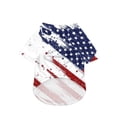 thumbnail image 4 of Anmrize Patriotic Dog Costume for Independence Day, 4th of July Dog Shirt American Flag Costume, Patriotic Pet Clothes Independence Day Dog Outfit Summer Vest for Small Medium Large Dogs, A35, 4 of 5