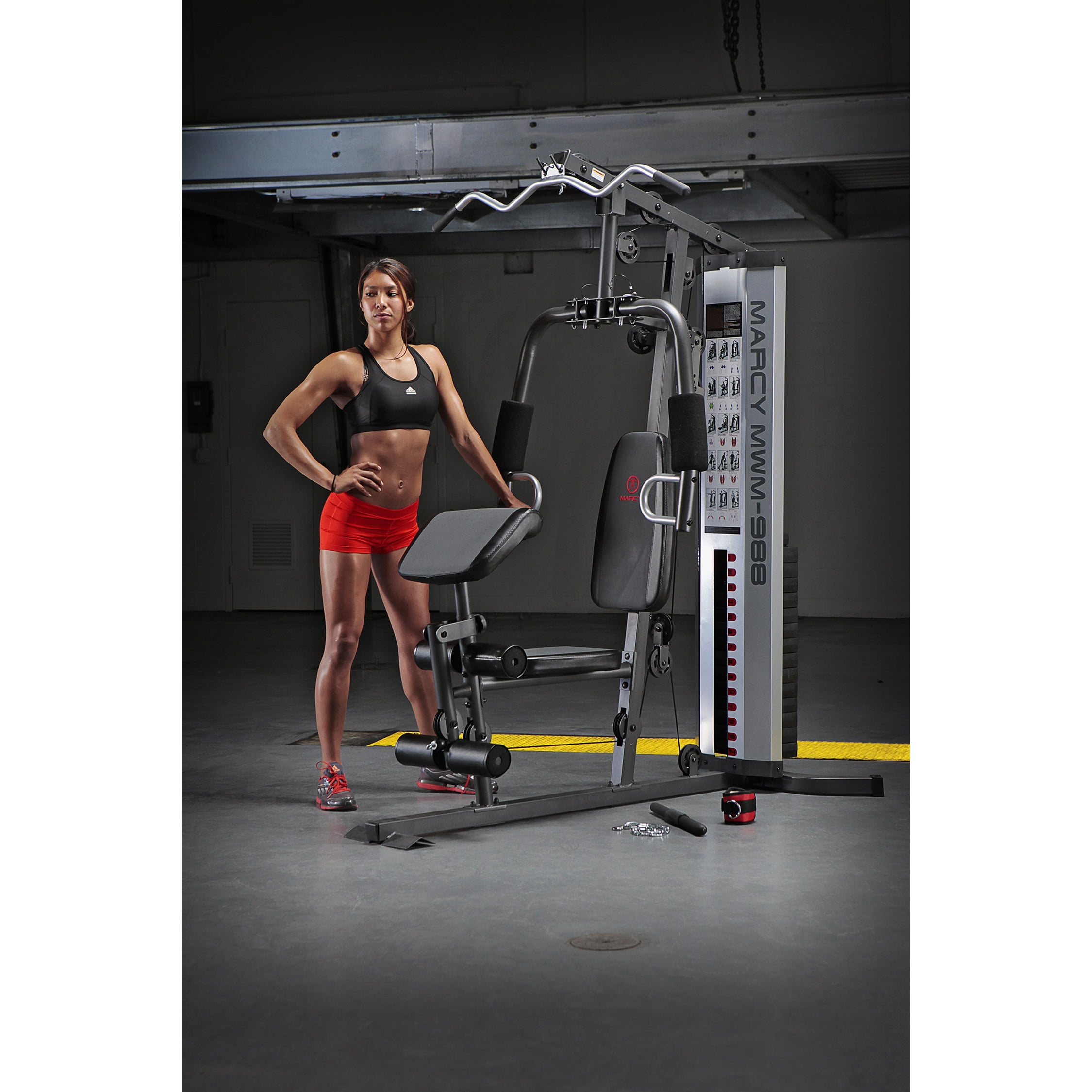 Gym Mwm 990 Multifunction Steel Home Gym Buy 150-pound Stack Home